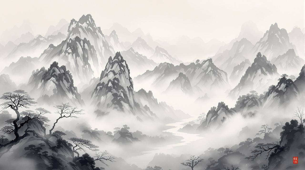 墨韵山水：中国画卷 - 久久影院HD高清在线观看